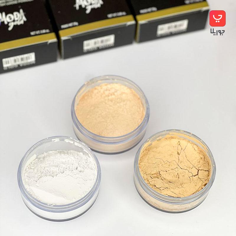 پودر فیکس مودا Moda مدل Photogenic افزایش ماندگاری آرایش و کنترل چربی